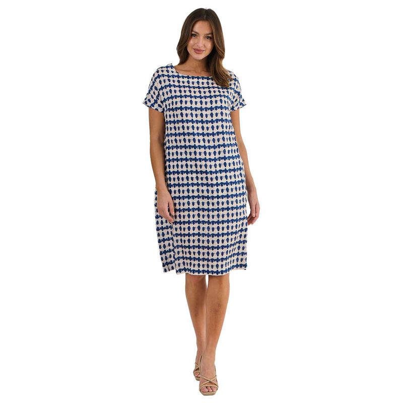 Naturals By O & J Delta Blot Dress image number 0